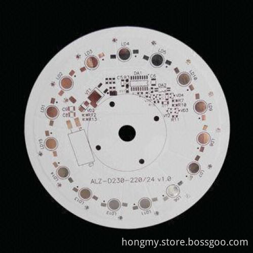 Aluminum Base PCB, High-thermal Conductivity and 1oz Copper